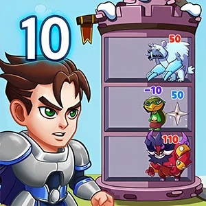 Hero Tower Wars Merge Puzzle